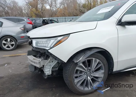 2018 Acura Mdx Technology Package Acurawatch Plus Pkg z USA, uszkodzony, nr VIN 5J8YD4H56JL018793